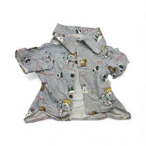 Good Threads Snoopy Christmas Dog Shirt L